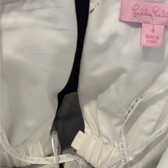 Lilly Pulitzer Betsey Strapless Cotton Jacquard Dress size 4 - Picture 5 of 7